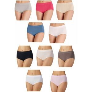 Carole Hochman Seamless Brief 5-Pack (Size XL) - New In Box